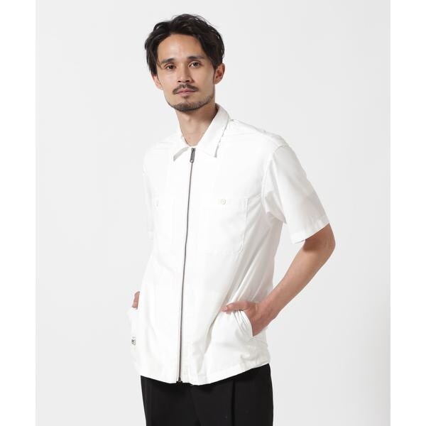 アヴィレックス（AVIREX）/《WEB&限定》ZIP UP WORK SHIRT ”25” ／ ジップアップ ワーク半袖