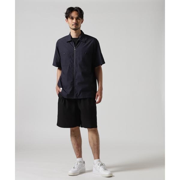 アヴィレックス（AVIREX）/《WEB&限定》ZIP UP WORK SHIRT ”25” ／ ジップアップ ワーク半袖