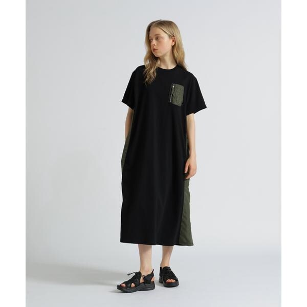 アヴィレックス（AVIREX）/《WEB&限定》MA−1 POCKET ONEPIECE／MA−1ポケット ワンピース