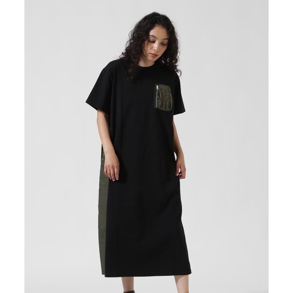 アヴィレックス（AVIREX）/《WEB&限定》MA−1 POCKET ONEPIECE／MA−1ポケット ワンピース