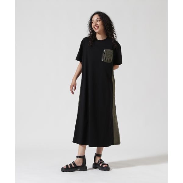 アヴィレックス（AVIREX）/《WEB&限定》MA−1 POCKET ONEPIECE／MA−1ポケット ワンピース