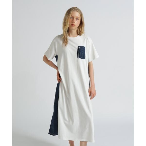 アヴィレックス（AVIREX）/《WEB&限定》MA−1 POCKET ONEPIECE／MA−1ポケット ワンピース