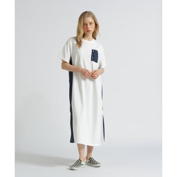 アヴィレックス（AVIREX）/《WEB&限定》MA−1 POCKET ONEPIECE／MA−1ポケット ワンピース