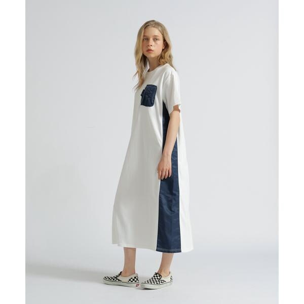 アヴィレックス（AVIREX）/《WEB&限定》MA−1 POCKET ONEPIECE／MA−1ポケット ワンピース