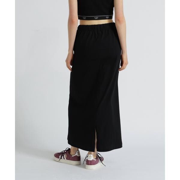 アヴィレックス（AVIREX）/《WEB&限定》JERSEY SKIRT PATCHED／ジャージ スカート パッチ