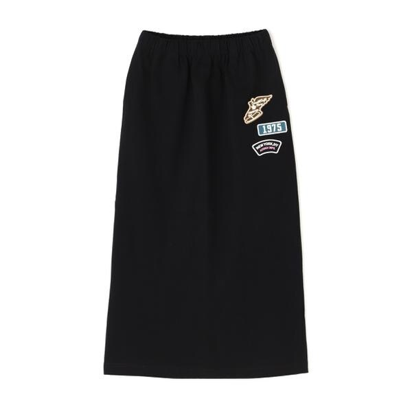 アヴィレックス（AVIREX）/《WEB&限定》JERSEY SKIRT PATCHED／ジャージ スカート パッチ