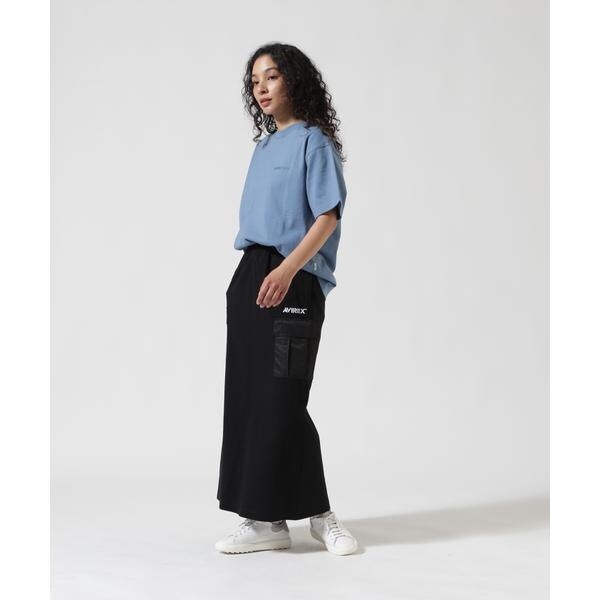 アヴィレックス（AVIREX）/《WEB&限定》JERSEY CARGO SKIRT／ジャージ カーゴスカート