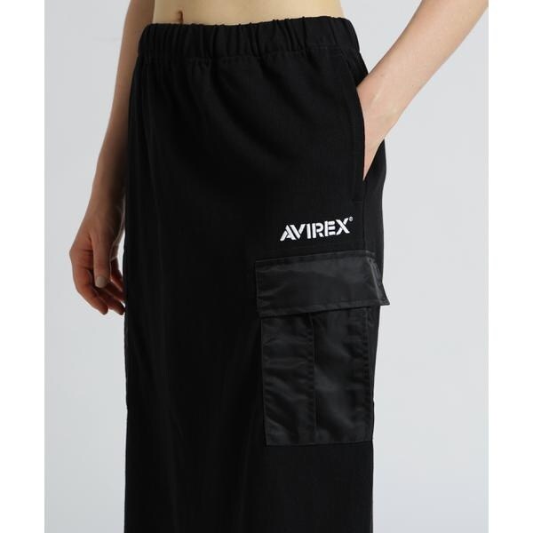 アヴィレックス（AVIREX）/《WEB&限定》JERSEY CARGO SKIRT／ジャージ カーゴスカート
