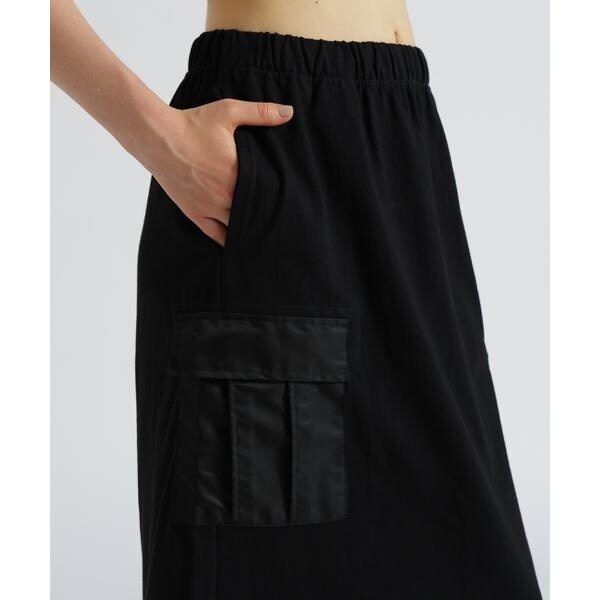アヴィレックス（AVIREX）/《WEB&限定》JERSEY CARGO SKIRT／ジャージ カーゴスカート