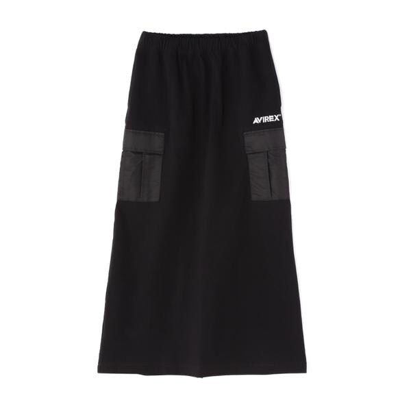 アヴィレックス（AVIREX）/《WEB&限定》JERSEY CARGO SKIRT／ジャージ カーゴスカート