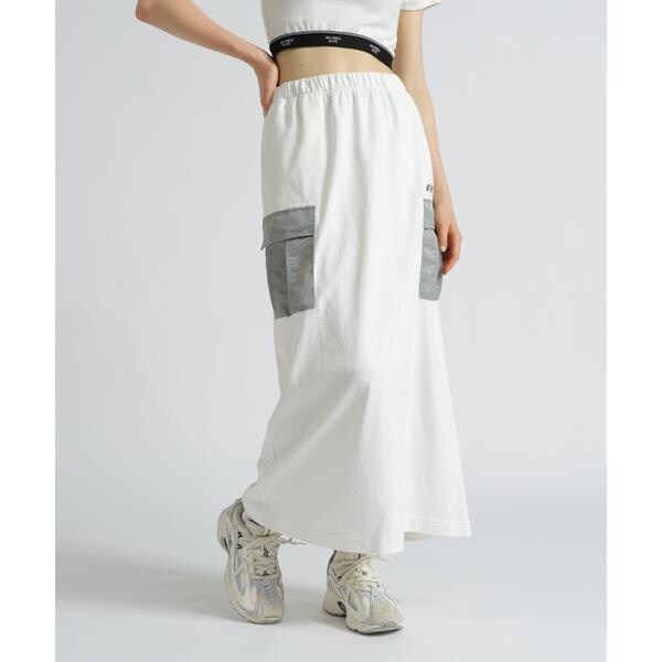アヴィレックス（AVIREX）/《WEB&限定》JERSEY CARGO SKIRT／ジャージ カーゴスカート
