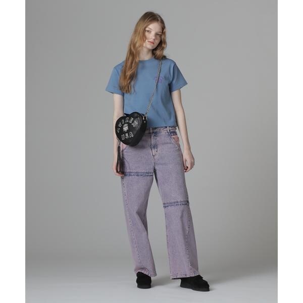 アヴィレックス（AVIREX）/《直営店限定》VARSITY HEART CHAIN BAG／バーシティーハートチェーンバッグ