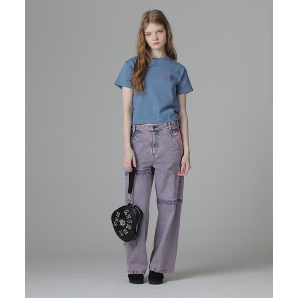 アヴィレックス（AVIREX）/《直営店限定》VARSITY HEART CHAIN BAG／バーシティーハートチェーンバッグ