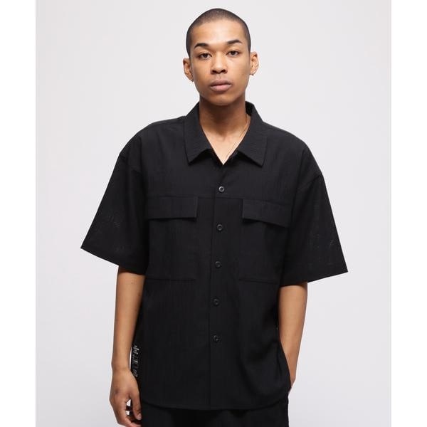 アヴィレックス（AVIREX）/《直営店限定》３D DOT SHIRT ／ 半袖シャツ ／ AVIREX ／ アヴィレックス