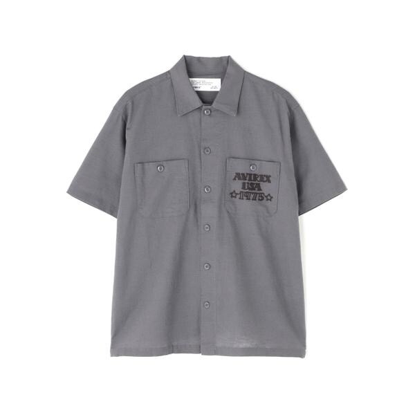 アヴィレックス（AVIREX）/《WEB&限定》COTTON LINEN SHIRT ”BLUE ANGELS” ／ コッ