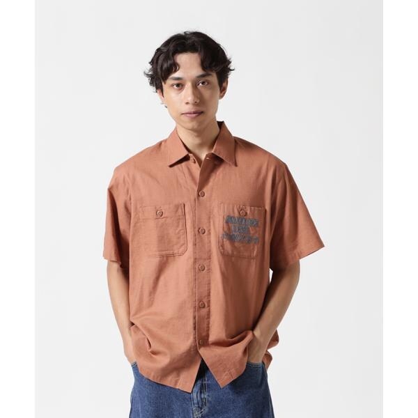 アヴィレックス（AVIREX）/《WEB&限定》COTTON LINEN SHIRT ”BLUE ANGELS” ／ コッ