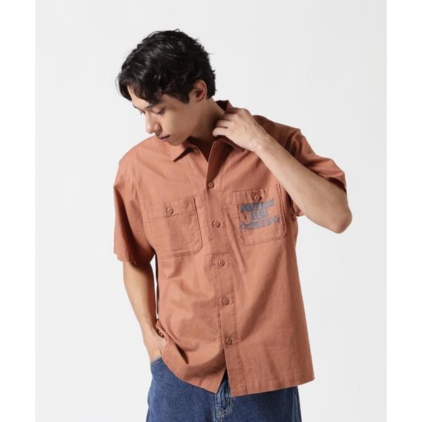 アヴィレックス（AVIREX）/《WEB&限定》COTTON LINEN SHIRT ”BLUE ANGELS” ／ コッ