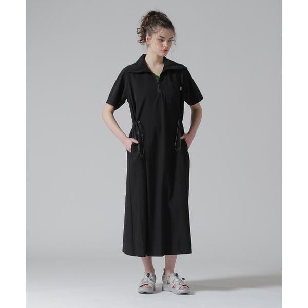 アヴィレックス（AVIREX）/《直営店限定》HALF ZIP ACTIVE ONE PIECE／ハーフジップ アクティブワンピース