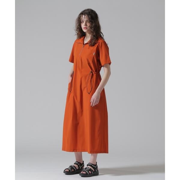 アヴィレックス（AVIREX）/《直営店限定》HALF ZIP ACTIVE ONE PIECE／ハーフジップ アクティブワンピース