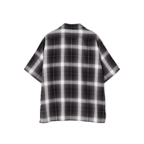 アヴィレックス（AVIREX）/ONE POINT OMBRE CHECK SHIRT ／ 半袖 ワンポイント オンブレチェックシャ_5