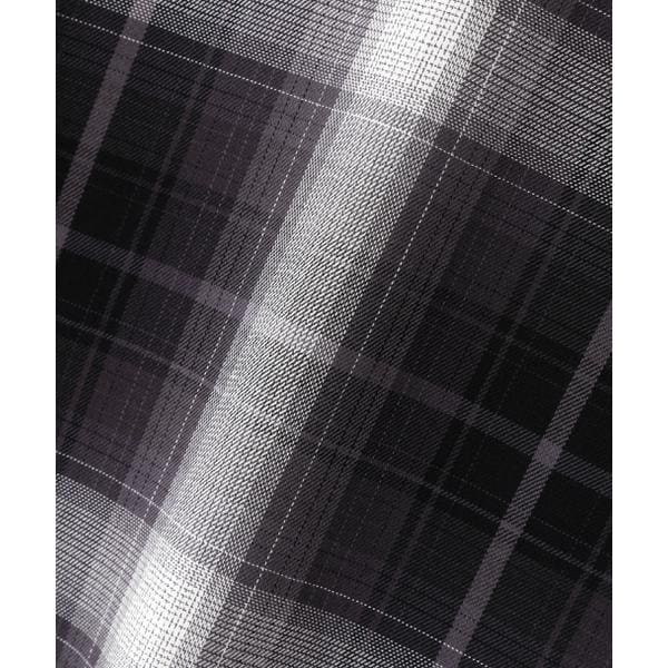 アヴィレックス（AVIREX）/ONE POINT OMBRE CHECK SHIRT ／ 半袖 ワンポイント オンブレチェックシャ_6