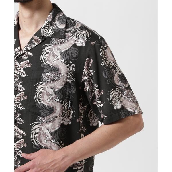 アヴィレックス（AVIREX）/《WEB&限定》ALOHA SHIRT DRAGON RISE ／ アロハシャツ ドラゴン