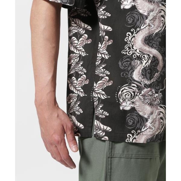 アヴィレックス（AVIREX）/《WEB&限定》ALOHA SHIRT DRAGON RISE ／ アロハシャツ ドラゴン