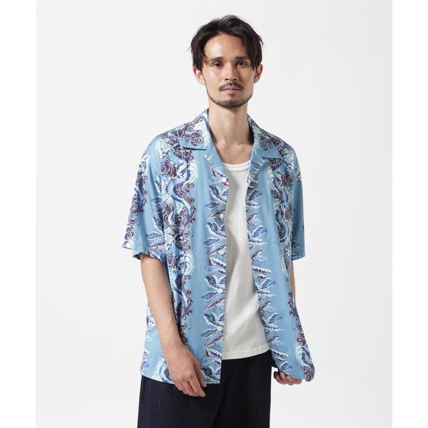 アヴィレックス（AVIREX）/《WEB&限定》ALOHA SHIRT DRAGON RISE ／ アロハシャツ ドラゴン