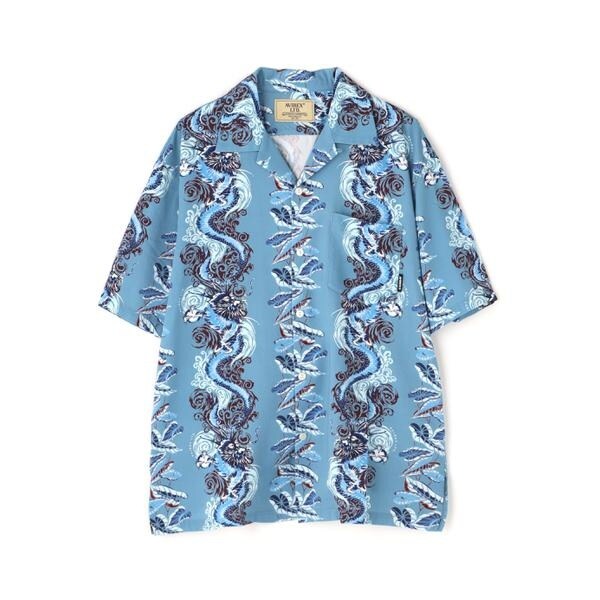 アヴィレックス（AVIREX）/《WEB&限定》ALOHA SHIRT DRAGON RISE ／ アロハシャツ ドラゴン