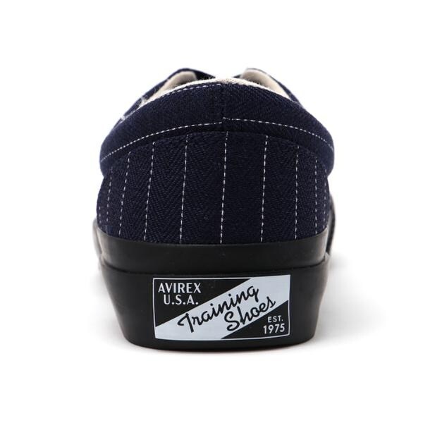 アヴィレックス（AVIREX）/《直営店限定》NAVY TRAINING SHOES ”STRIPE”
