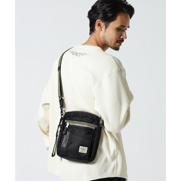 アヴィレックス（AVIREX）/FLIGHT NYLON ”VERTICAL SHOULDER BAG”