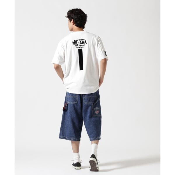 アヴィレックス（AVIREX）/《直営店限定》VARSITY PAINTER SHORTS