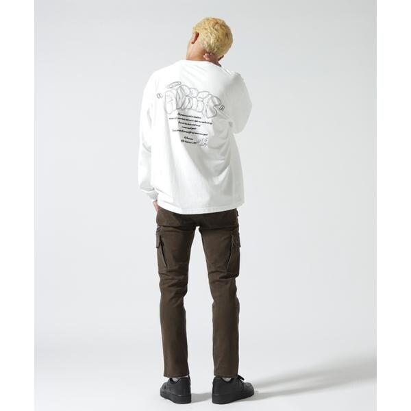 アヴィレックス（AVIREX）/《直営店限定》GRAFFITI EMBROIDERY L／S T−SHIRT