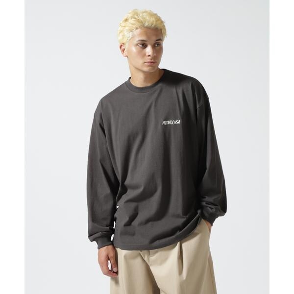 アヴィレックス（AVIREX）/《直営店限定》GRAFFITI EMBROIDERY L／S T−SHIRT