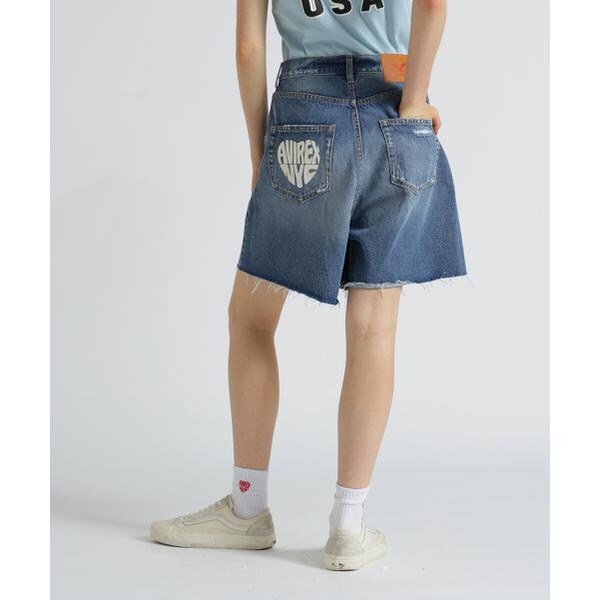 アヴィレックス（AVIREX）/《WOMAN／直営店限定》HEART SHORT PANTS／ハートショートパンツ