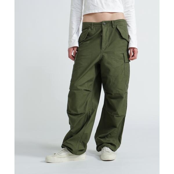アヴィレックス（AVIREX）/《WOMAN／直営店限定》NYLON／COTTON M−65 FATIGUE PANTS／ナイロンコ