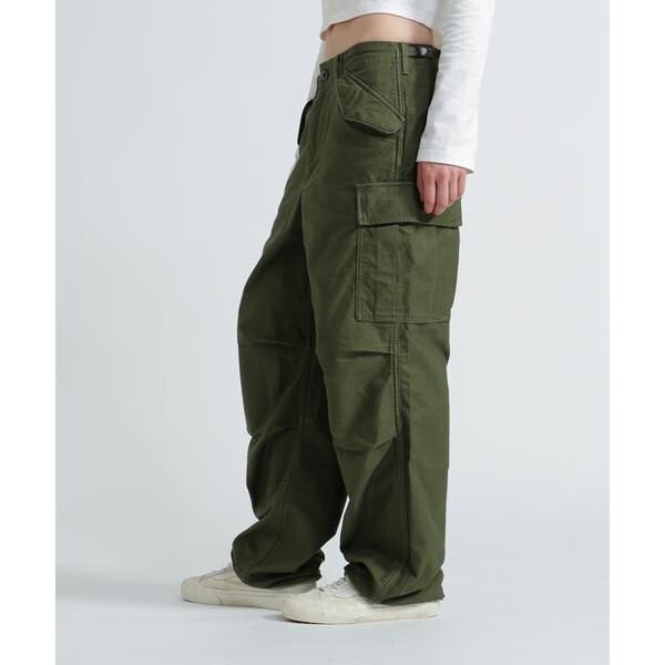 アヴィレックス（AVIREX）/《WOMAN／直営店限定》NYLON／COTTON M−65 FATIGUE PANTS／ナイロンコ