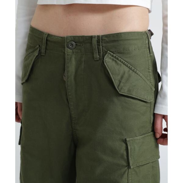 アヴィレックス（AVIREX）/《WOMAN／直営店限定》NYLON／COTTON M−65 FATIGUE PANTS／ナイロンコ