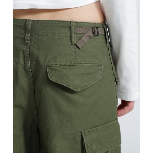 アヴィレックス（AVIREX）/《WOMAN／直営店限定》NYLON／COTTON M−65 FATIGUE PANTS／ナイロンコ