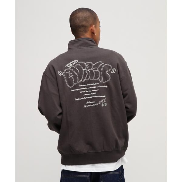 アヴィレックス（AVIREX）/《直営店限定》GRAFFITI HALF ZIP SWEAT