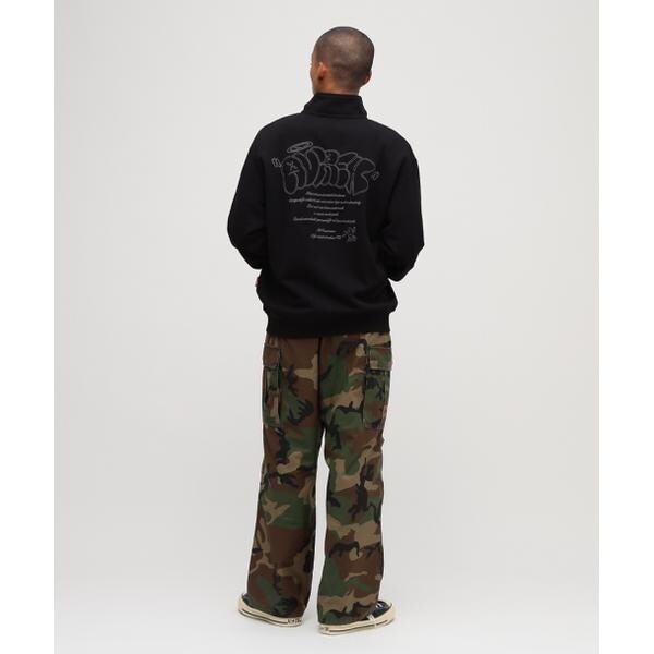 アヴィレックス（AVIREX）/《直営店限定》GRAFFITI HALF ZIP SWEAT