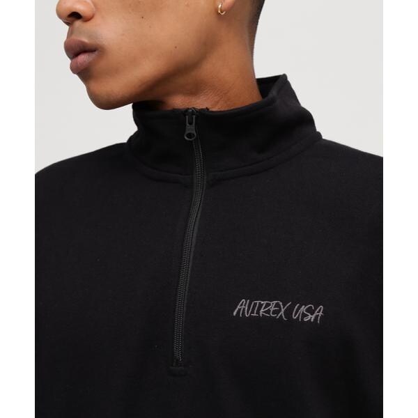 アヴィレックス（AVIREX）/《直営店限定》GRAFFITI HALF ZIP SWEAT