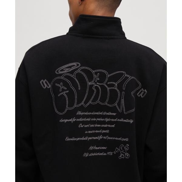 アヴィレックス（AVIREX）/《直営店限定》GRAFFITI HALF ZIP SWEAT