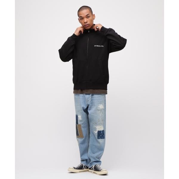 アヴィレックス（AVIREX）/《直営店限定》CAMP LEJEUNE PATCHED STAND ZIP SWEAT