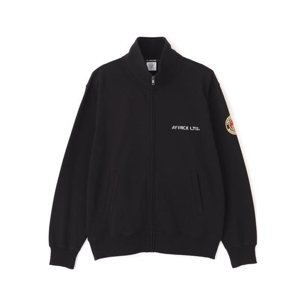 アヴィレックス（AVIREX）/《直営店限定》CAMP LEJEUNE PATCHED STAND ZIP SWEAT