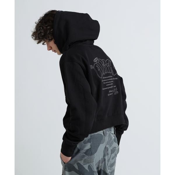 アヴィレックス（AVIREX）/《WOMAN／直営店限定》GRAFFITI EMBROIDERY PARKA／グラフィティ刺繍パーカ