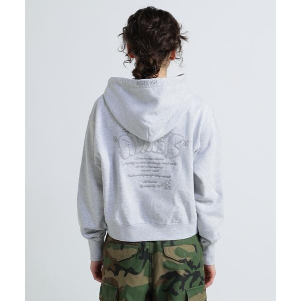 アヴィレックス（AVIREX）/《WOMAN／直営店限定》GRAFFITI EMBROIDERY PARKA／グラフィティ刺繍パーカ