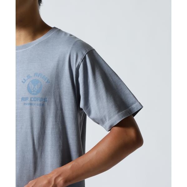 アヴィレックス（AVIREX）/《直営店限定》FADE WASH AIR CORPS T−SHIRT