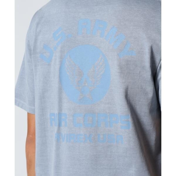 アヴィレックス（AVIREX）/《直営店限定》FADE WASH AIR CORPS T−SHIRT