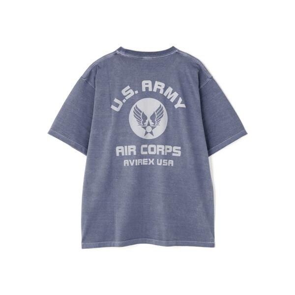 アヴィレックス（AVIREX）/《直営店限定》FADE WASH AIR CORPS T−SHIRT